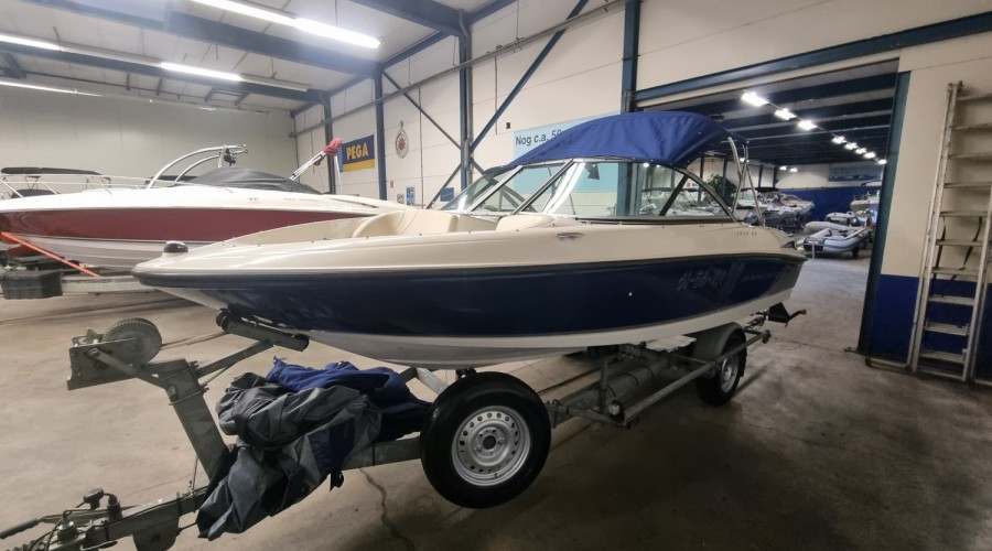 Zeer nette Maxum 1800 MX uit 2008 met trailer