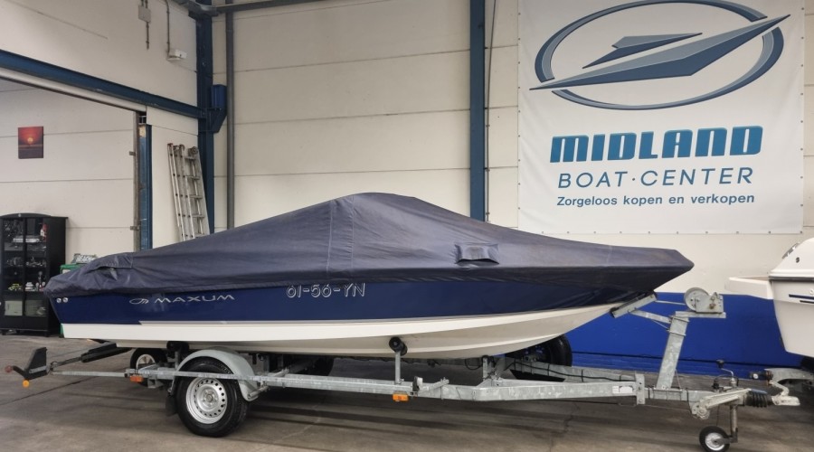 Zeer nette Maxum 1800 MX uit 2008 met trailer
