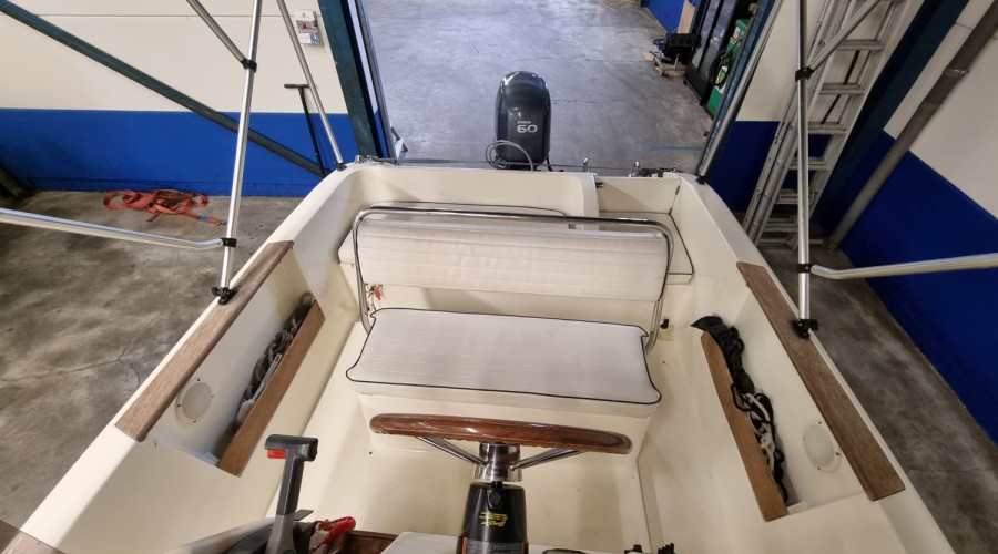 CAD 18 Open met Yamaha F60EFI en trailer